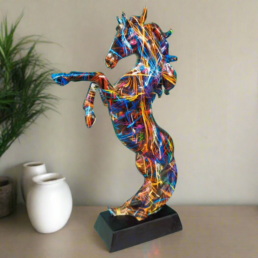 Running Abstract Horse - Style 3